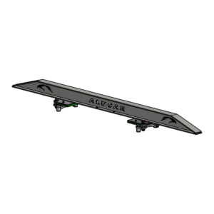 Tukipankka Alucar L=2500 liikkuva täyd.