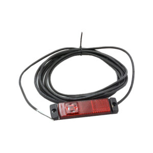 LED-äärivalo punainen 24V/5 32x130mm