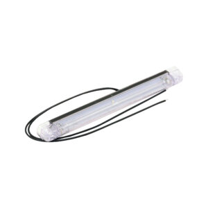 LED-äärivalo keltainen 12/24v 237x20,5mm